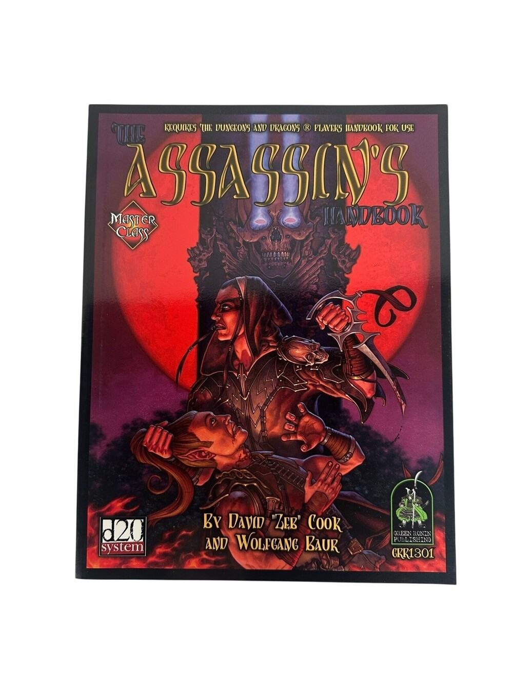The Assassin's Handbook, d20 D&D, Green Ronin, VGC